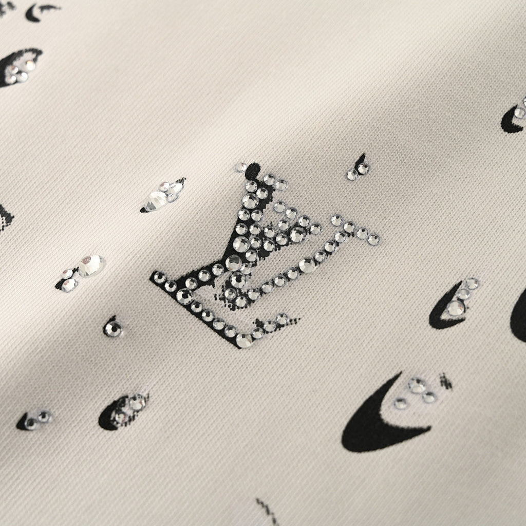 Louis Vuitton Water-Droplet Ink-Splatter Short-Sleeve T-Shirt - product image 4