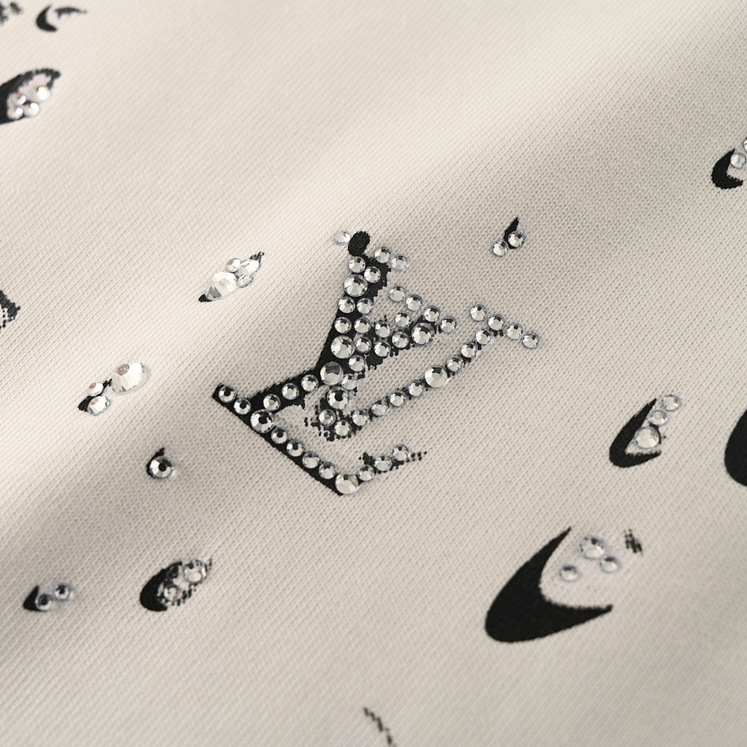 Louis Vuitton Water-Droplet Ink-Splatter Short-Sleeve T-Shirt - product image 4