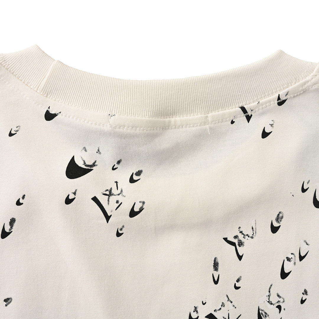 Louis Vuitton Water-Droplet Ink-Splatter Short-Sleeve T-Shirt - product image 5