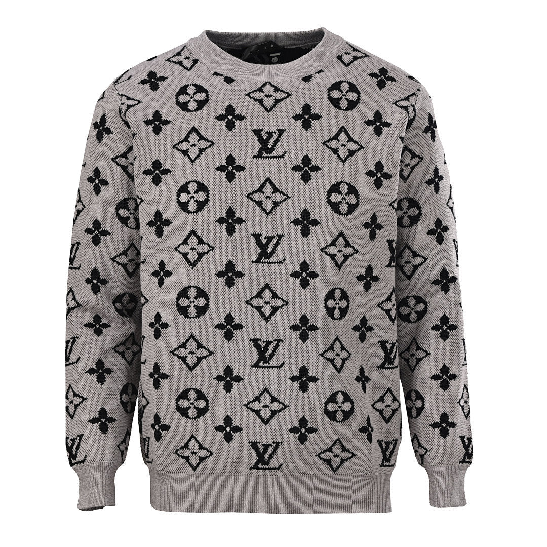 Louis Vuitton Tonal Monogram Jacquard Cotton Sweatshirt - product image