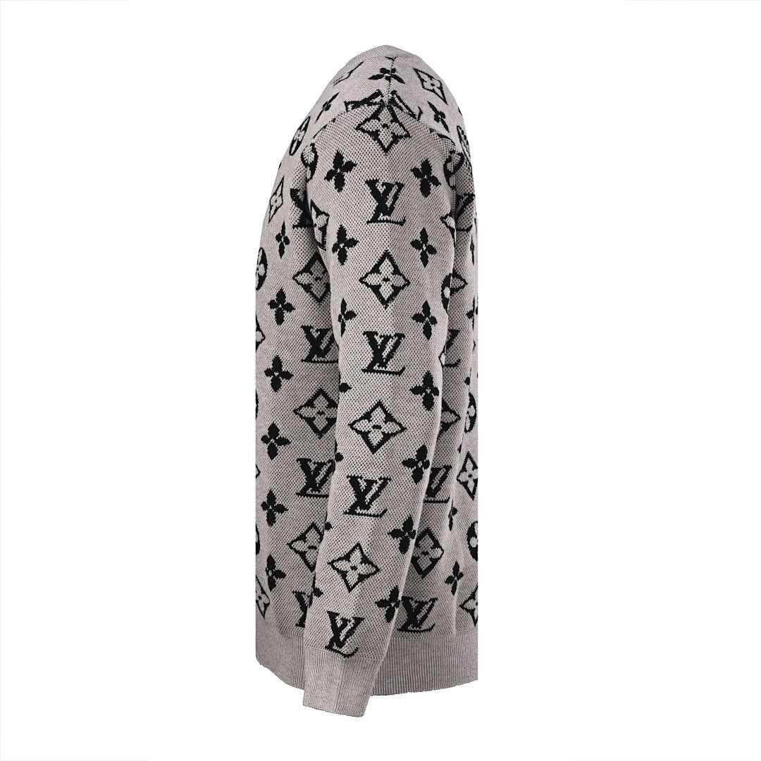Louis Vuitton Tonal Monogram Jacquard Cotton Sweatshirt - product image 3