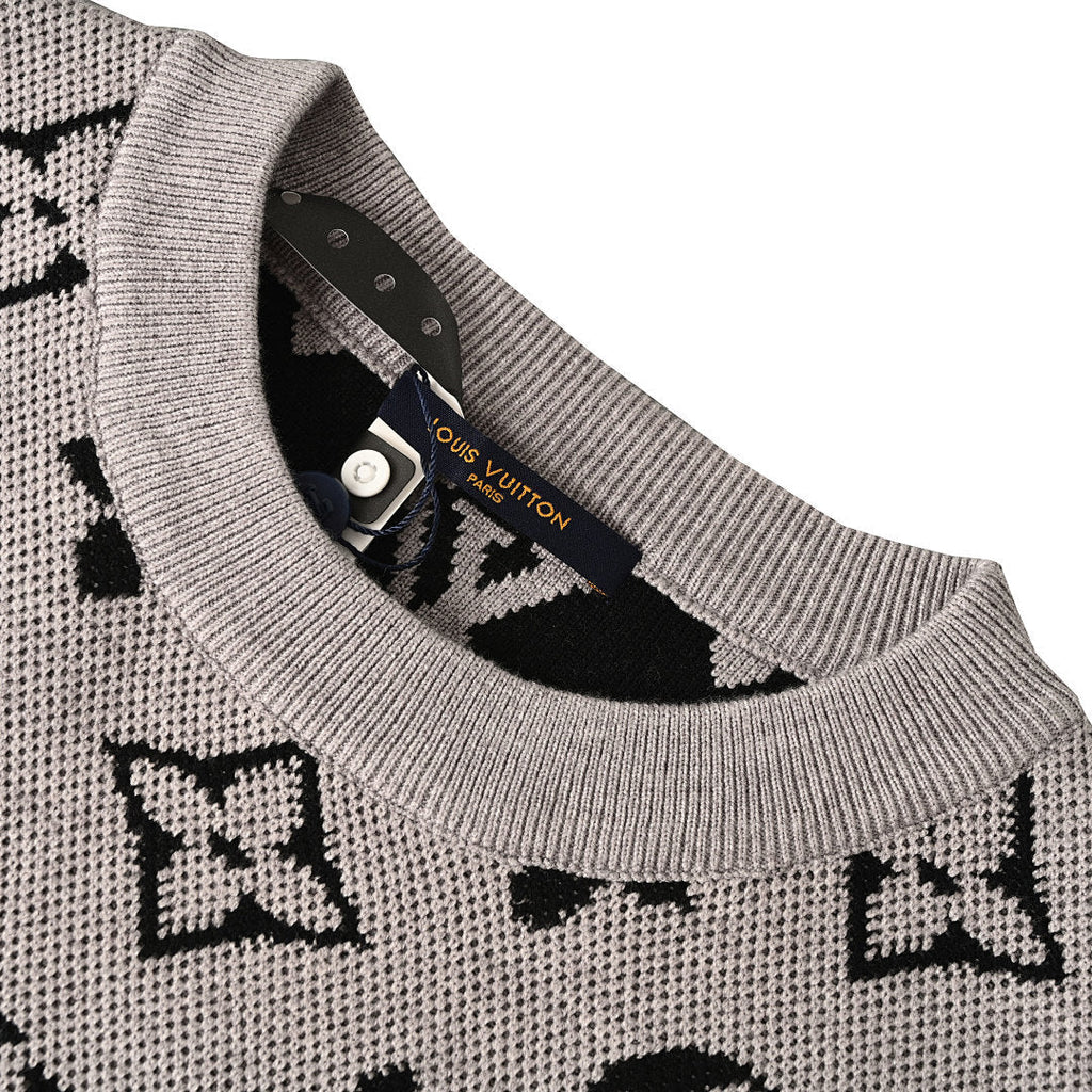 Louis Vuitton Tonal Monogram Jacquard Cotton Sweatshirt - product image 4
