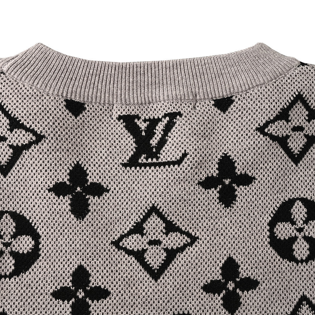 Louis Vuitton Tonal Monogram Jacquard Cotton Sweatshirt - product image 5