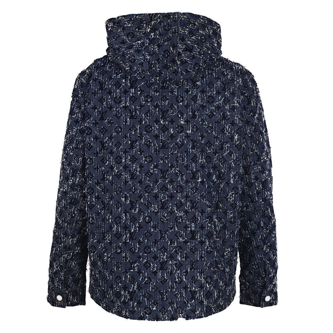 Louis Vuitton 25FW All-Over Flocked Jacquard Denim Jacket - product image 2