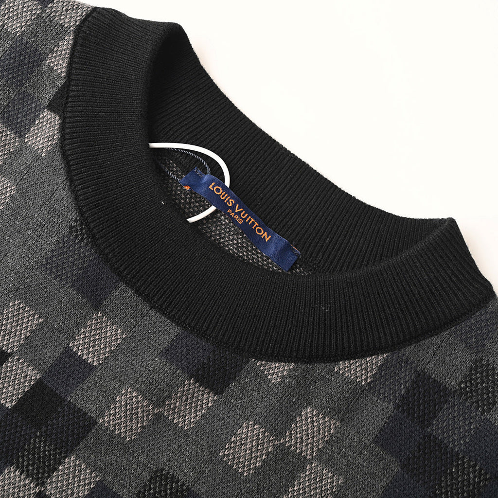 Louis Vuitton Tonal Monogram Jacquard Cotton Sweatshirt - product image 4