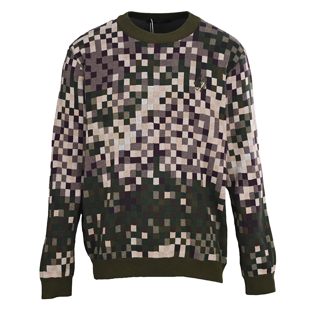 Louis Vuitton Tonal Monogram Jacquard Cotton Sweatshirt - product image