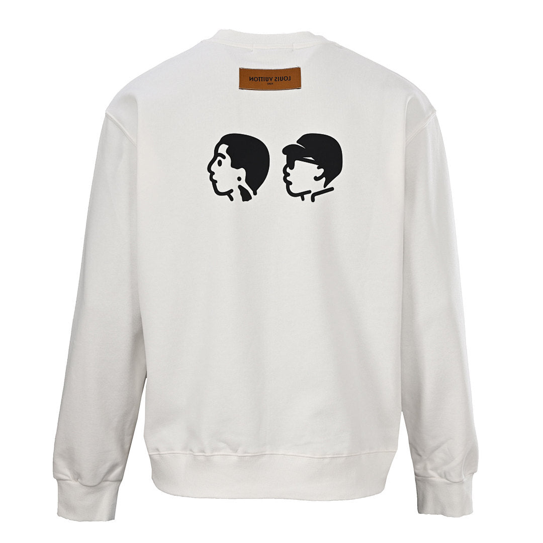 Louis Vuitton Tonal Monogram Jacquard Cotton Sweatshirt - product image