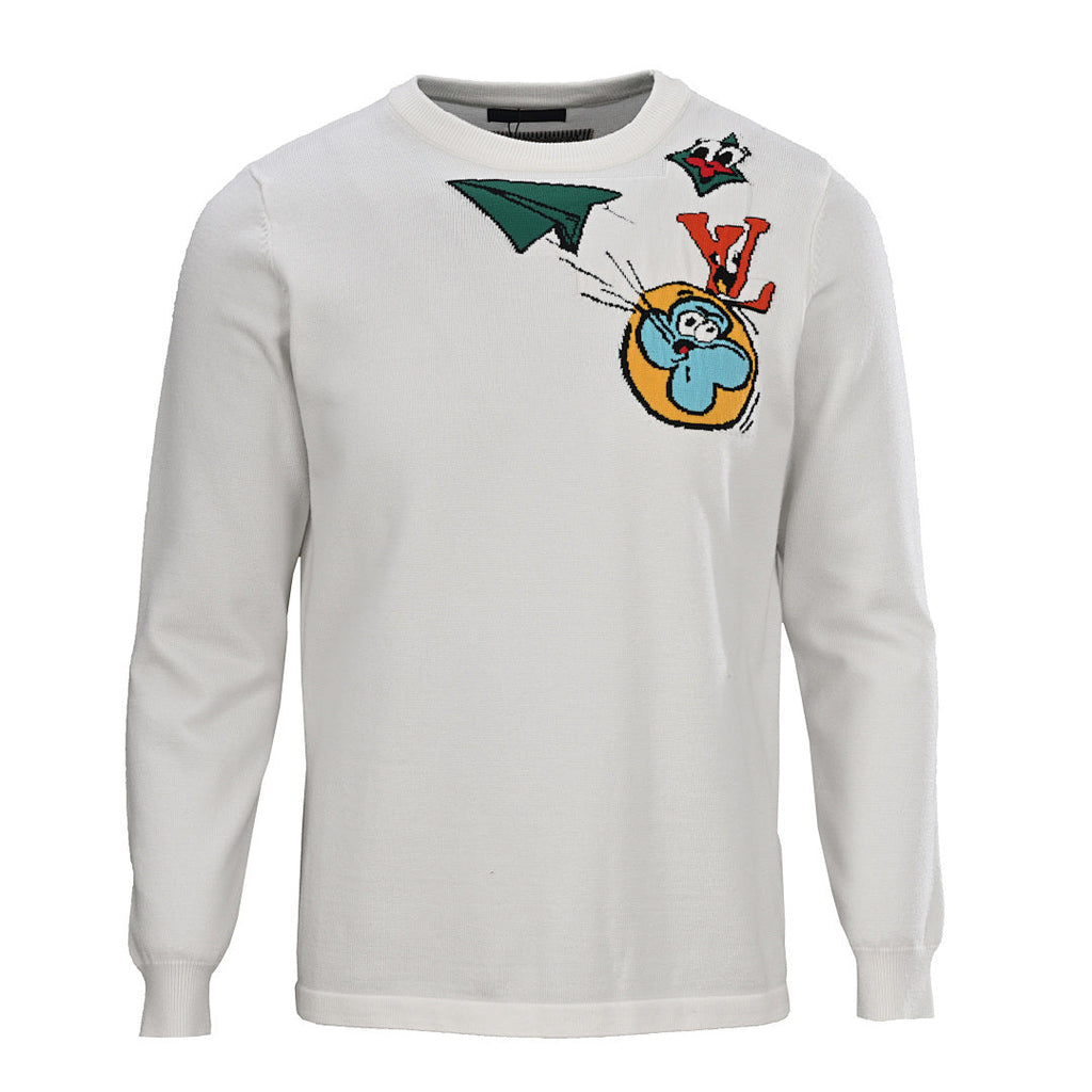 Louis Vuitton Tonal Monogram Jacquard Cotton Sweatshirt - product image