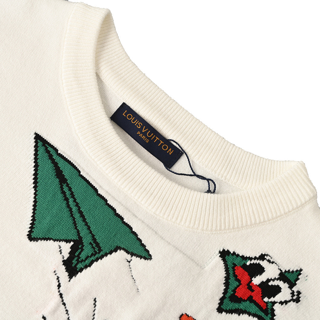 Louis Vuitton Tonal Monogram Jacquard Cotton Sweatshirt - product image 4