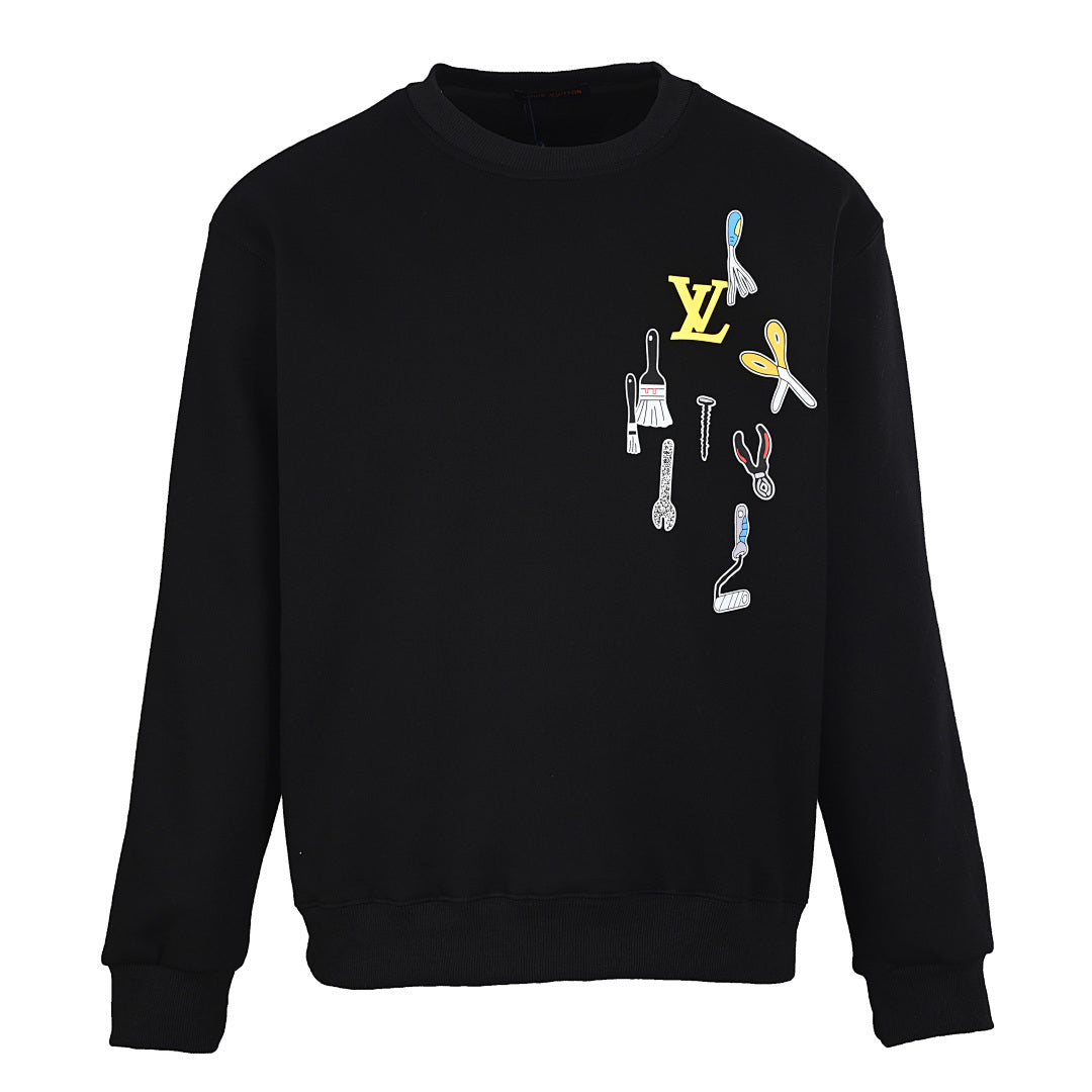 Louis Vuitton Tonal Monogram Jacquard Cotton Sweatshirt - product image