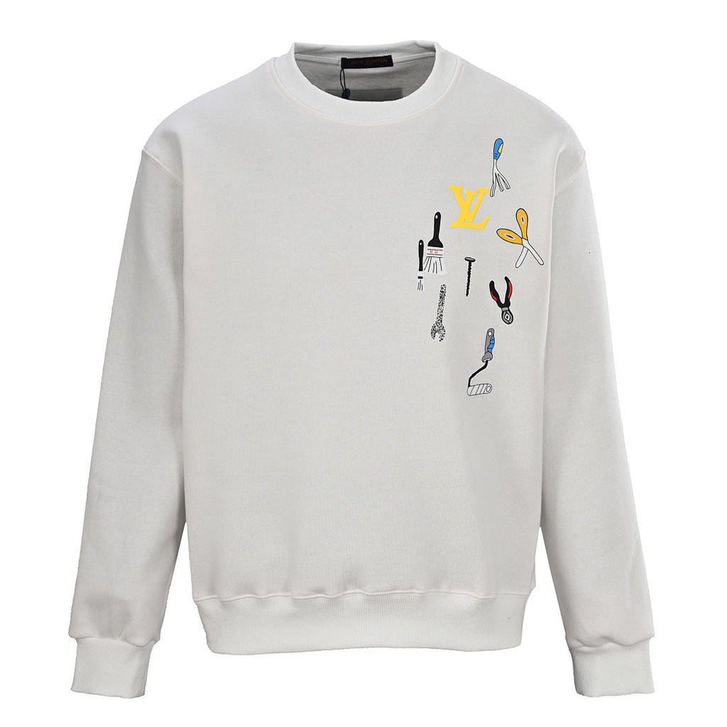 Louis Vuitton Tonal Monogram Jacquard Cotton Sweatshirt - product image