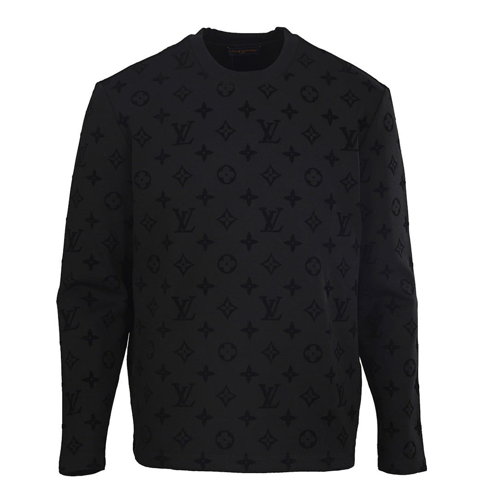 Louis Vuitton Tonal Monogram Jacquard Cotton Sweatshirt - product image
