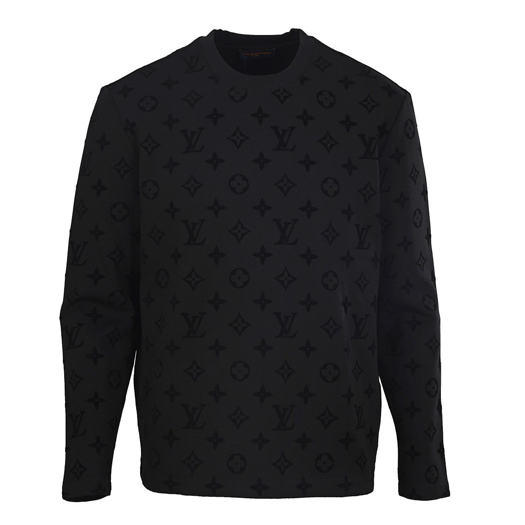Louis Vuitton Tonal Monogram Jacquard Cotton Sweatshirt - product image