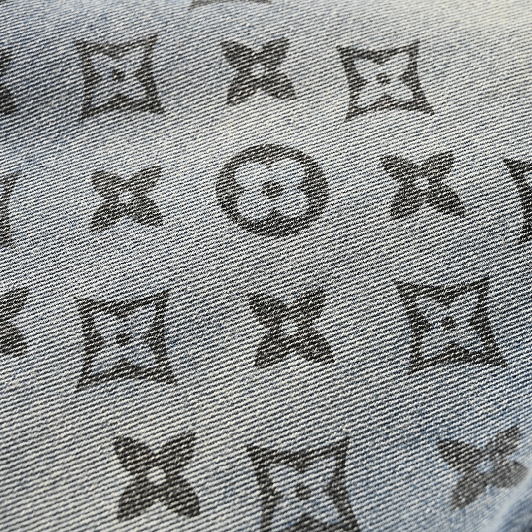 Louis Vuitton LV Detail Straight-Leg Denim Trousers - product image 4