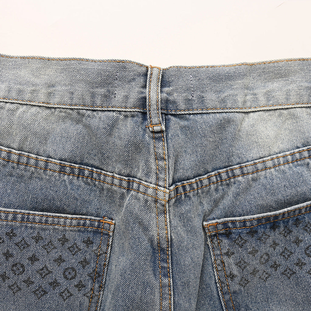 Louis Vuitton LV Detail Straight-Leg Denim Trousers - product image 5