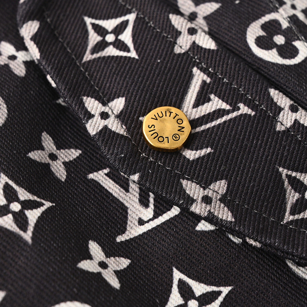 Louis Vuitton LV Detail Straight-Leg Denim Trousers - product image 4