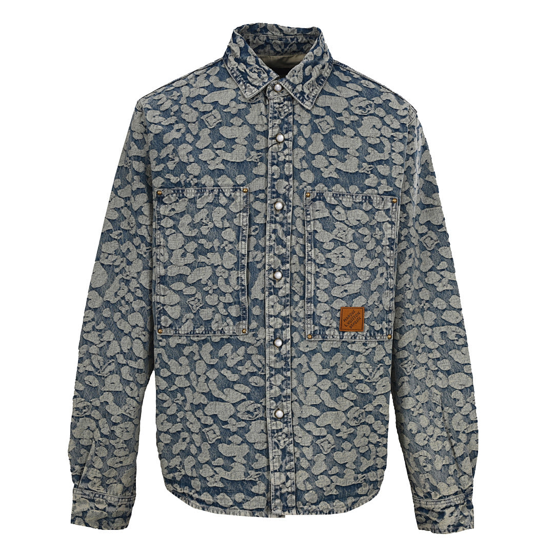 Louis Vuitton x Nigo Burnout Denim Work Jacket - product image