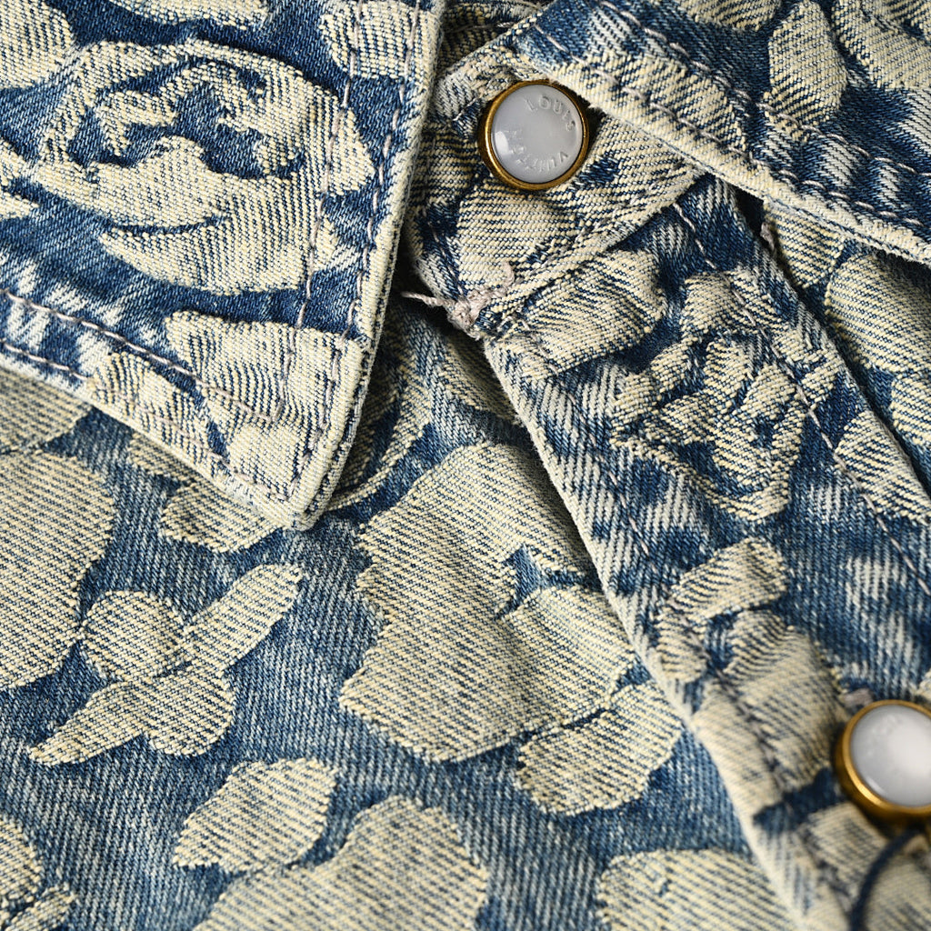 Louis Vuitton x Nigo Burnout Denim Work Jacket - product image 4
