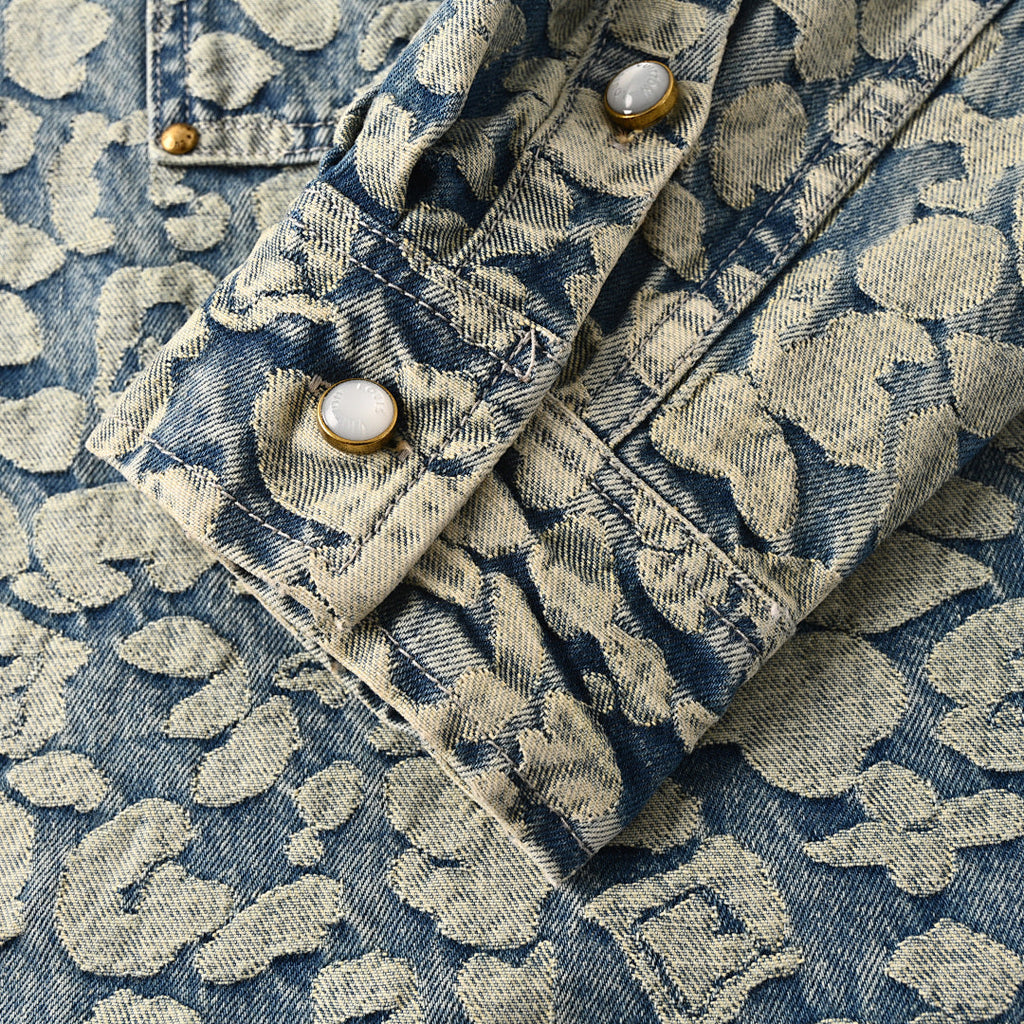 Louis Vuitton x Nigo Burnout Denim Work Jacket - product image 6