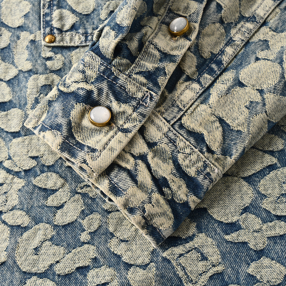 Louis Vuitton x Nigo Burnout Denim Work Jacket - product image 6