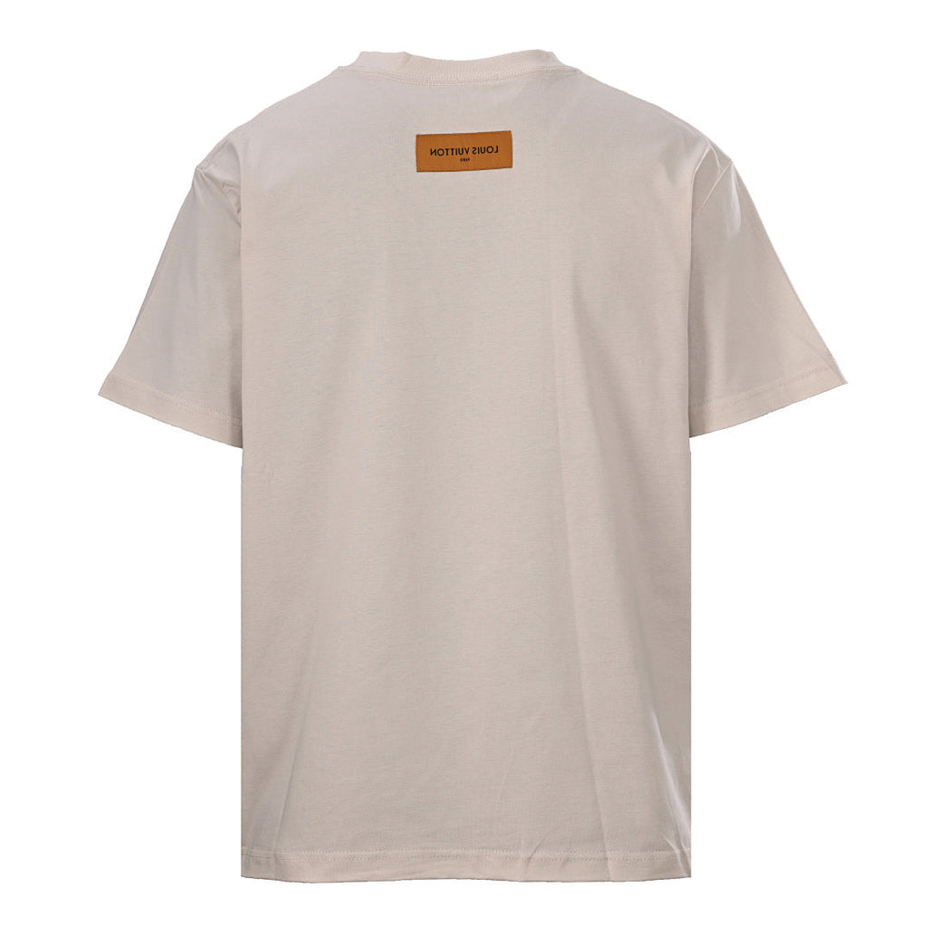Louis Vuitton Monogram Short-Sleeve T-Shirt with Leather Pocket Patch (Couples' - product image