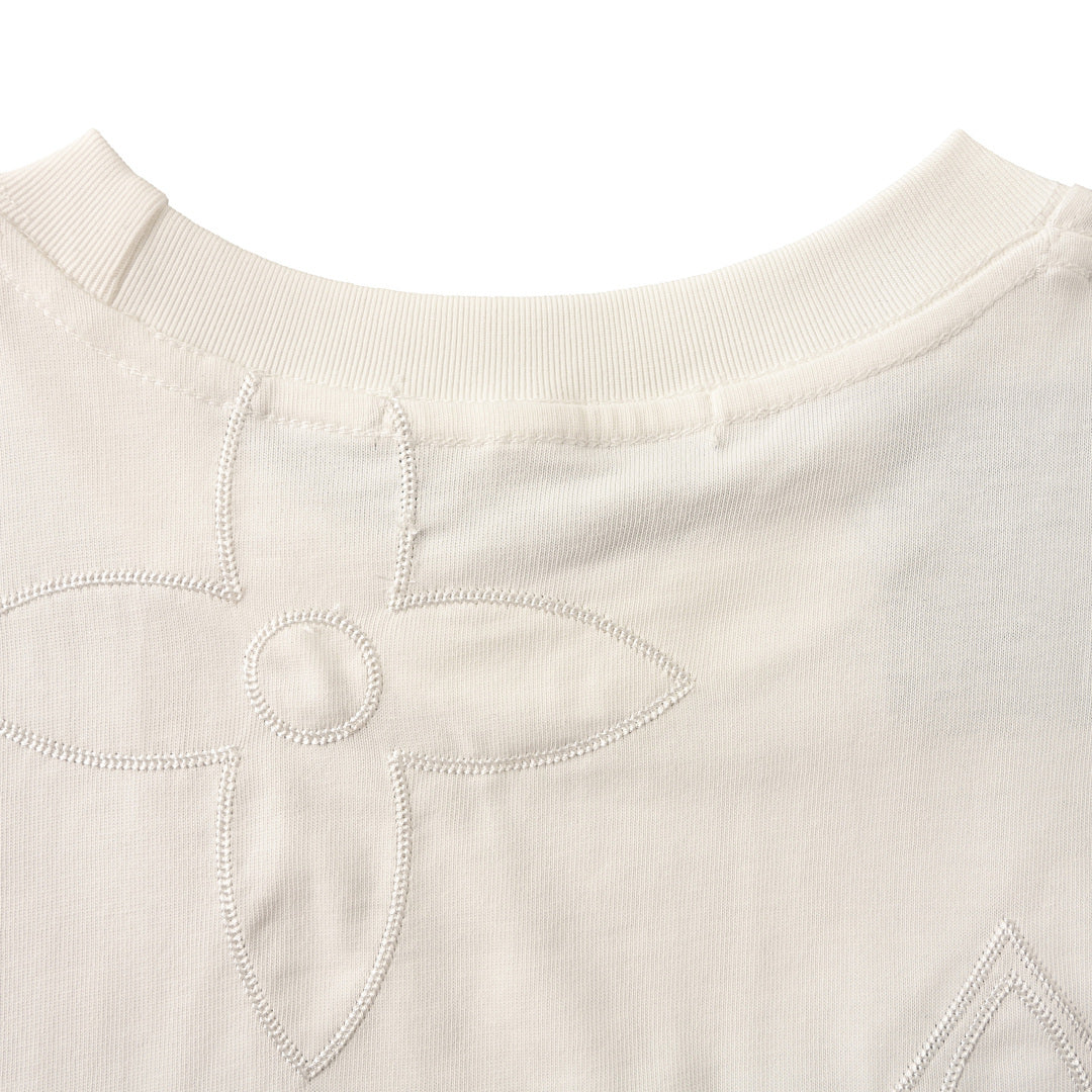 Louis Vuitton Beaded Crew-Neck Short-Sleeve T-Shirt - product image 4
