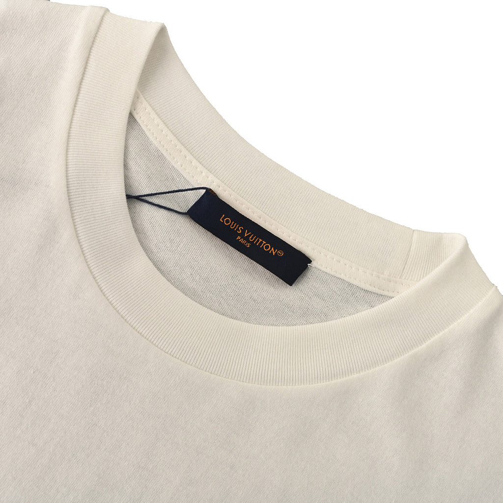 Louis Vuitton Embroidered Sailboat Short-Sleeve T-Shirt - product image 4
