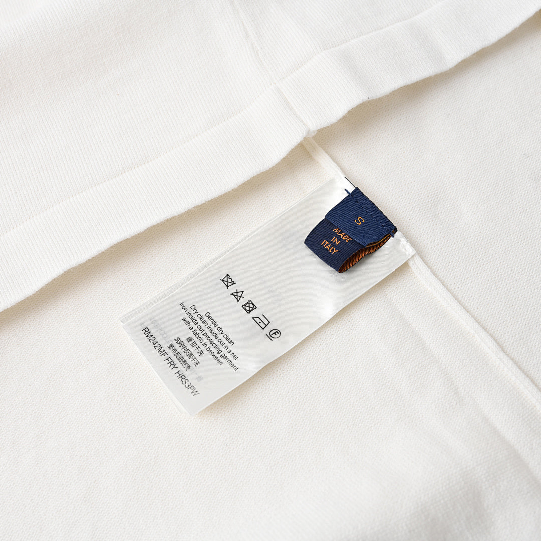Louis Vuitton Rope-Embroidered Short-Sleeve Knit T-Shirt - product image 2