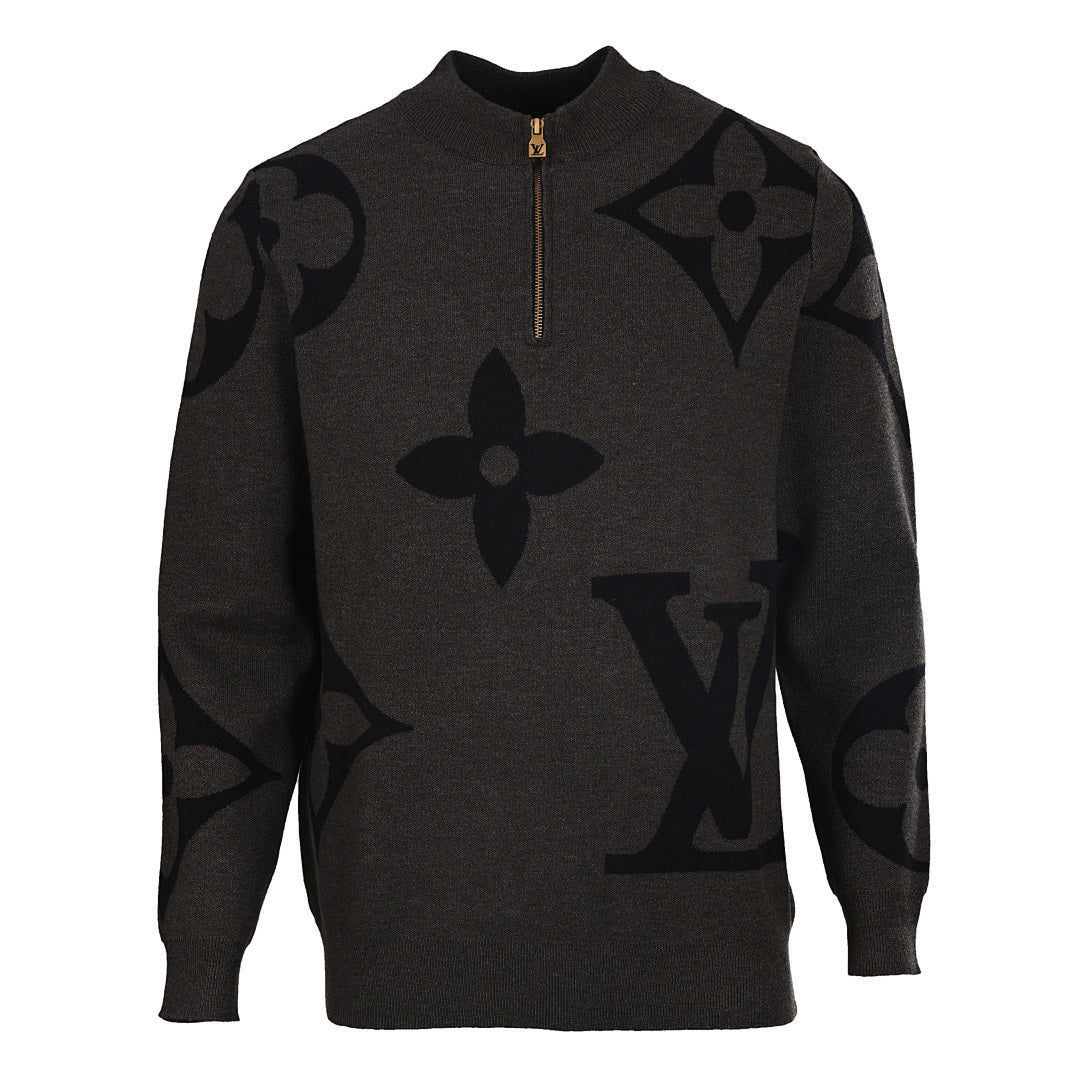 Louis Vuitton Tonal Monogram Jacquard Cotton Sweatshirt - product image