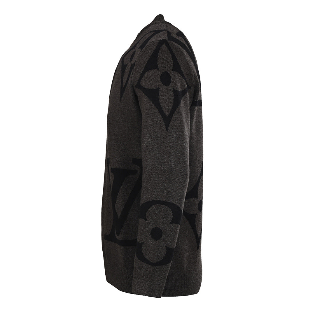 Louis Vuitton Tonal Monogram Jacquard Cotton Sweatshirt - product image 3