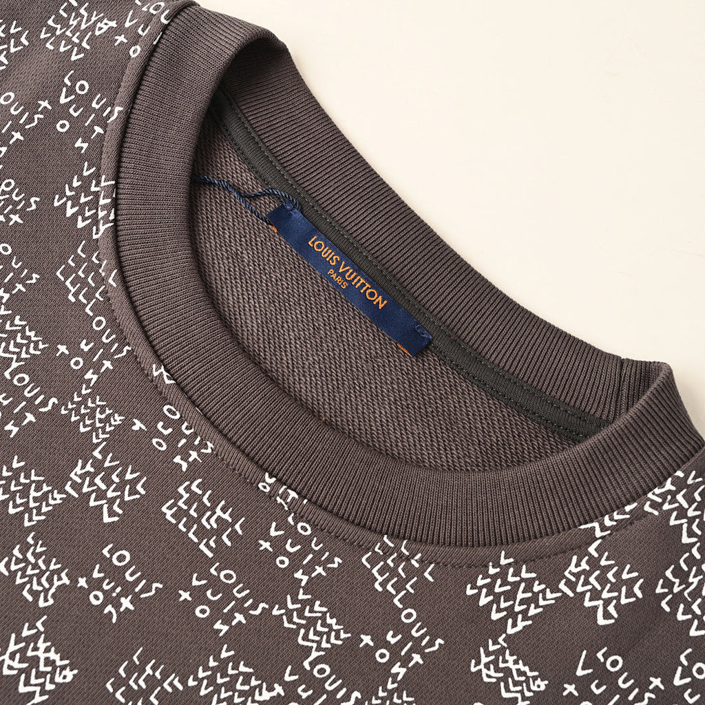 Louis Vuitton Tonal Monogram Jacquard Cotton Sweatshirt - product image 4