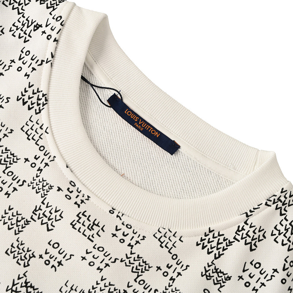 Louis Vuitton Tonal Monogram Jacquard Cotton Sweatshirt - product image 4