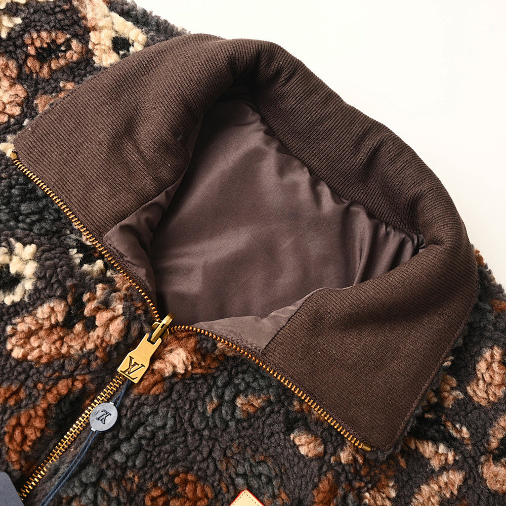 Louis Vuitton LV x NIGO Floral Reversible Fleece and Lambswool Jacket - product image 4