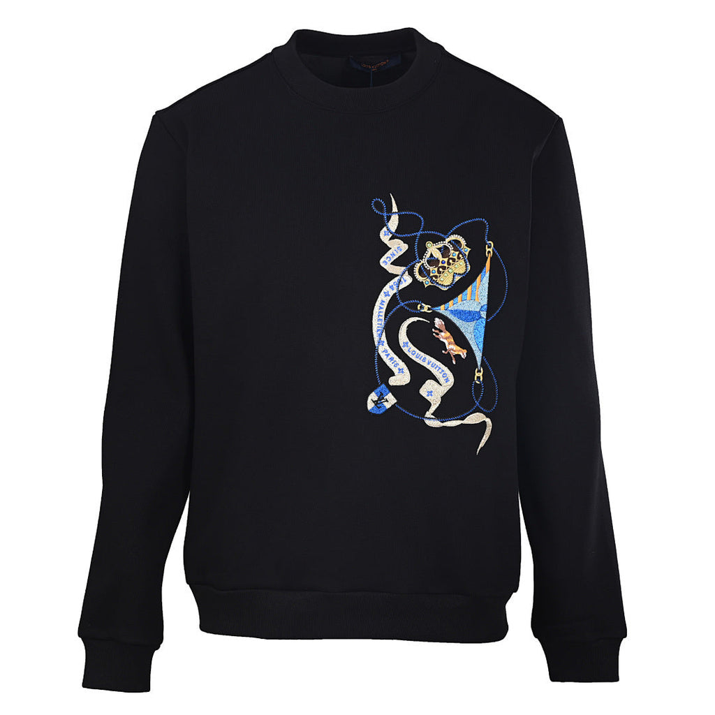 Louis Vuitton Tonal Monogram Jacquard Cotton Sweatshirt - product image
