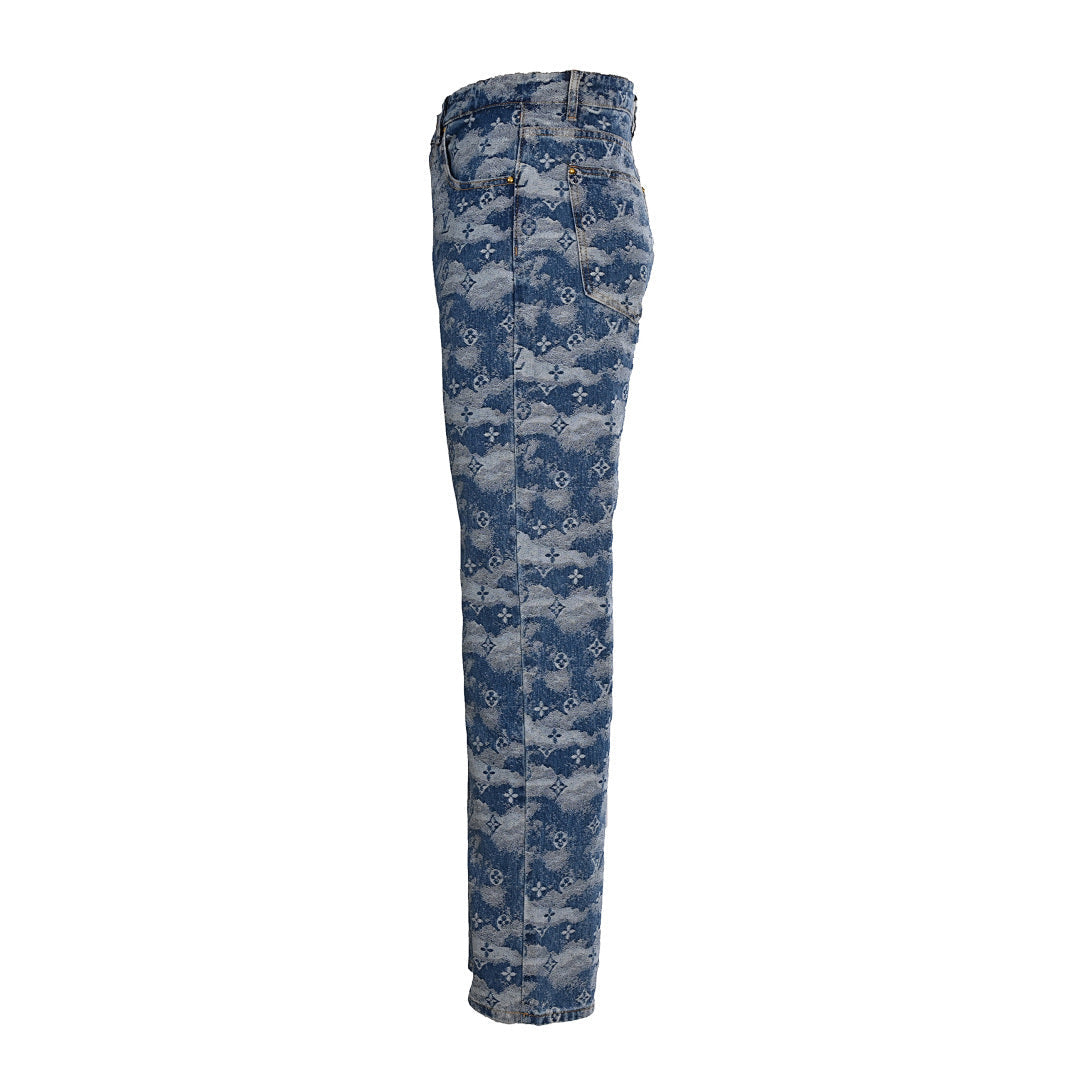 Louis Vuitton LV Detail Straight-Leg Denim Trousers - product image 2