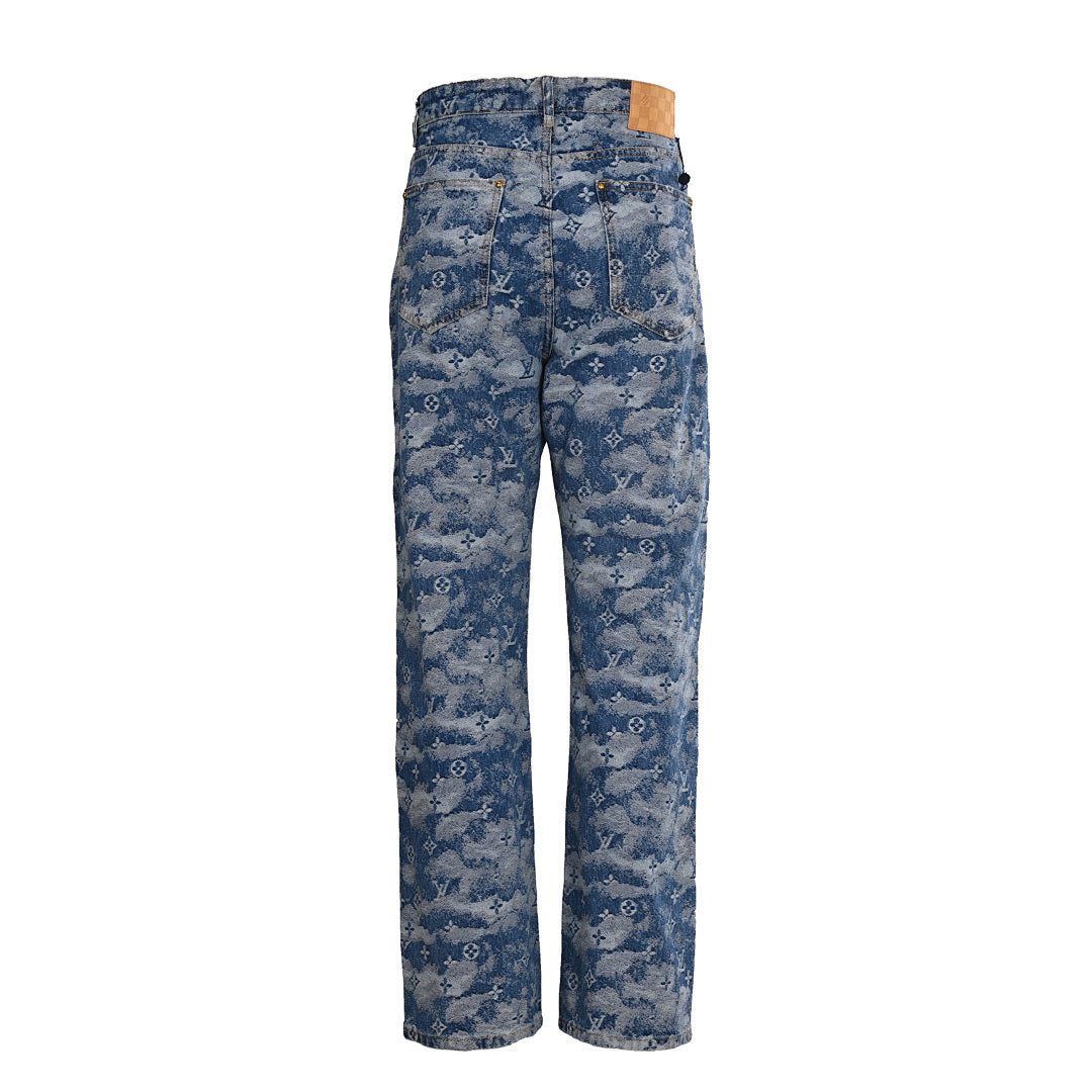 Louis Vuitton LV Detail Straight-Leg Denim Trousers - product image 3