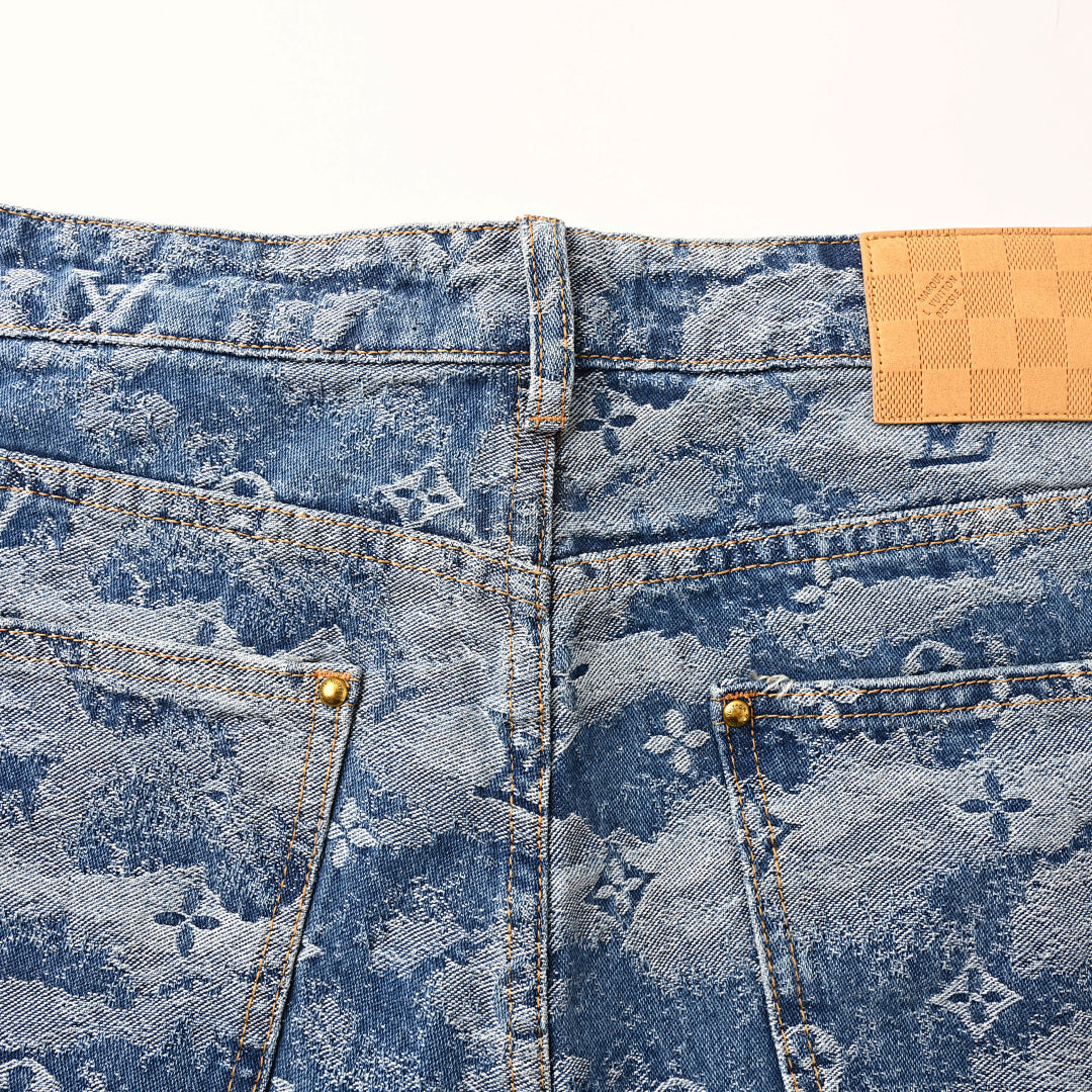 Louis Vuitton LV Detail Straight-Leg Denim Trousers - product image 5