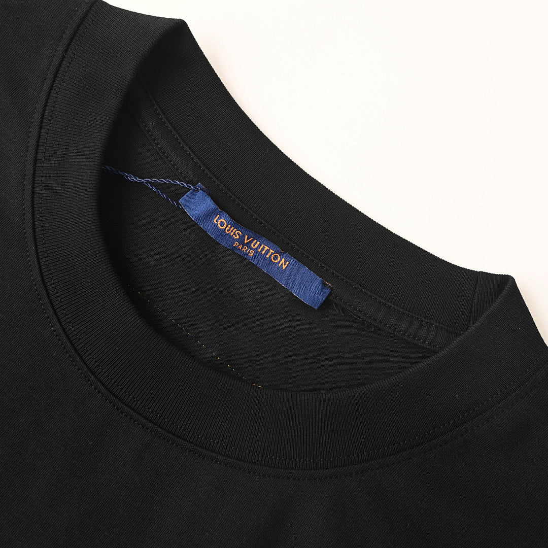 Louis Vuitton "Cloud" Monogram Short-Sleeve T-Shirt with Large Foam-Print - product image 3