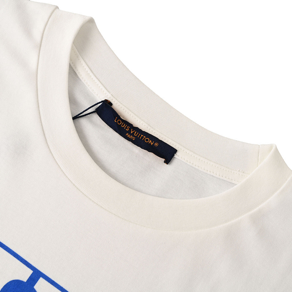 Louis Vuitton Short-Sleeve T-Shirt with Blue Circle Print - product image 3