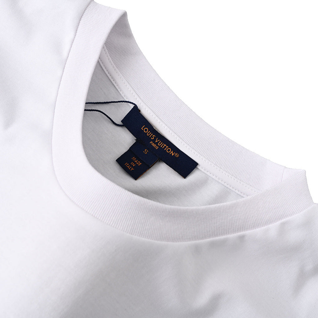 Louis Vuitton Neon Logo Crewneck Short-Sleeve T-Shirt - product image 4