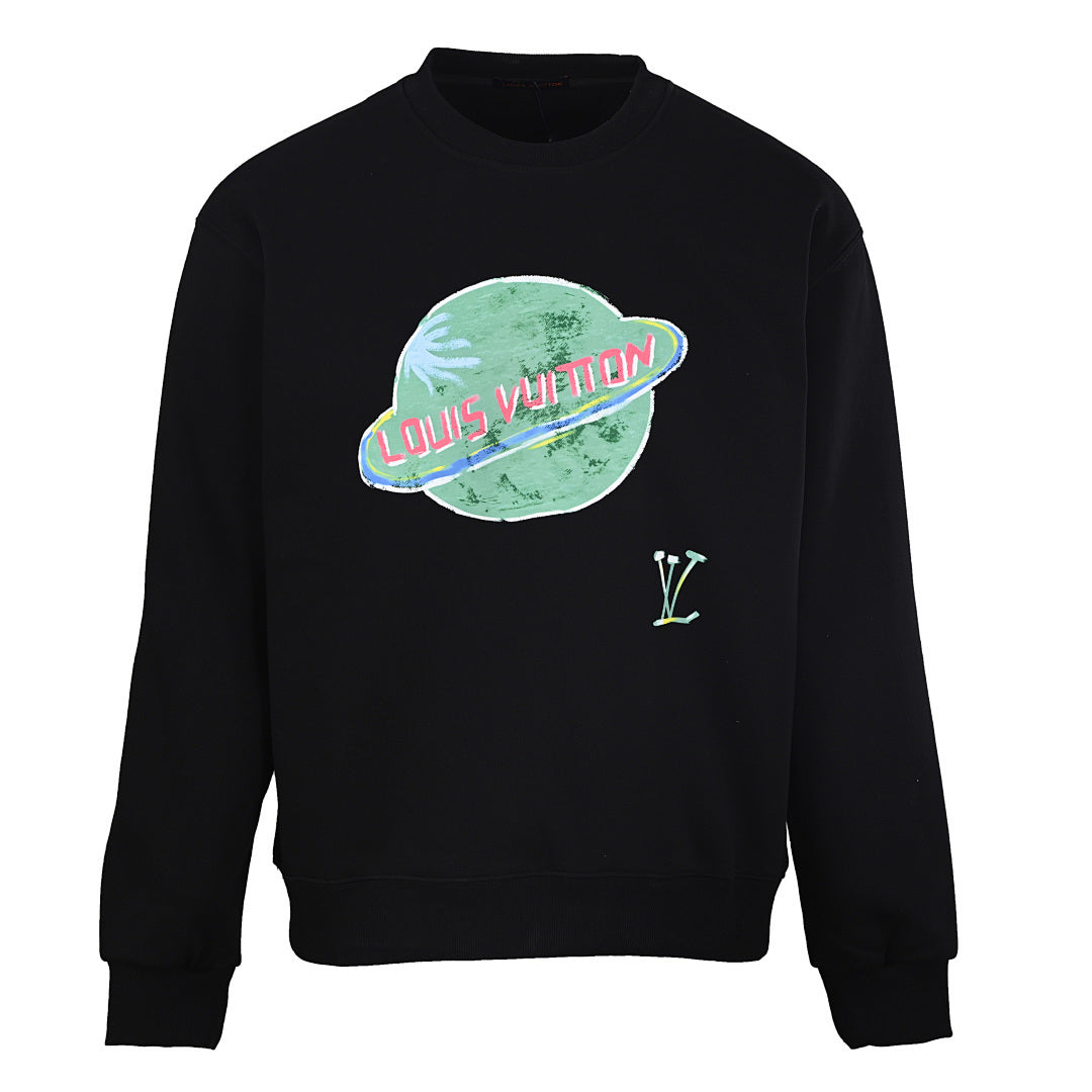 Louis Vuitton Tonal Monogram Jacquard Cotton Sweatshirt - product image