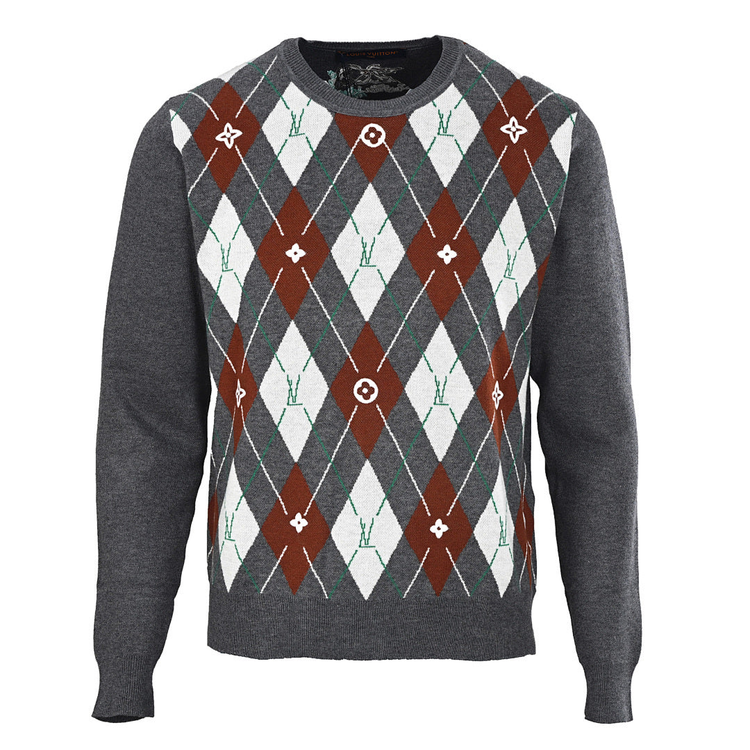Louis Vuitton Tonal Monogram Jacquard Cotton Sweatshirt - product image