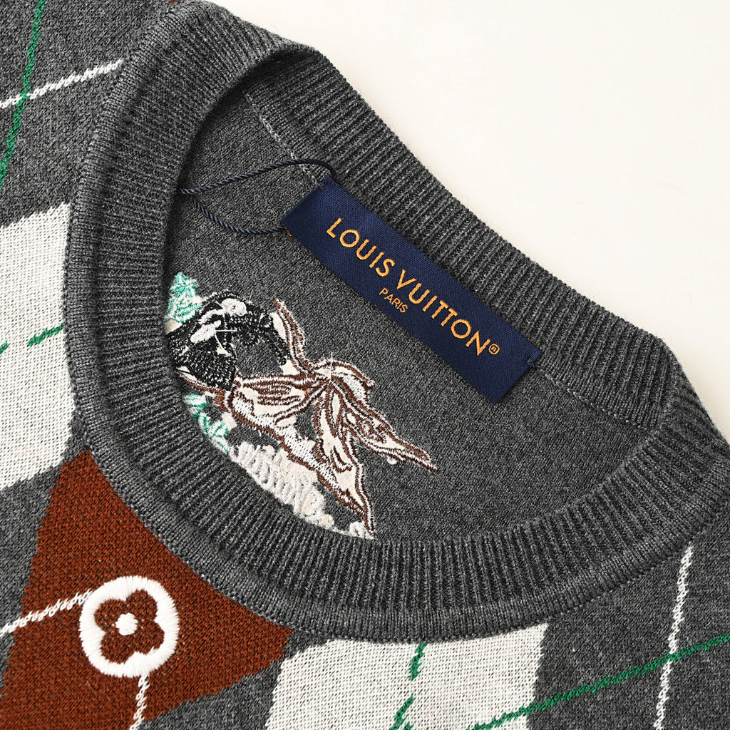 Louis Vuitton Tonal Monogram Jacquard Cotton Sweatshirt - product image 4
