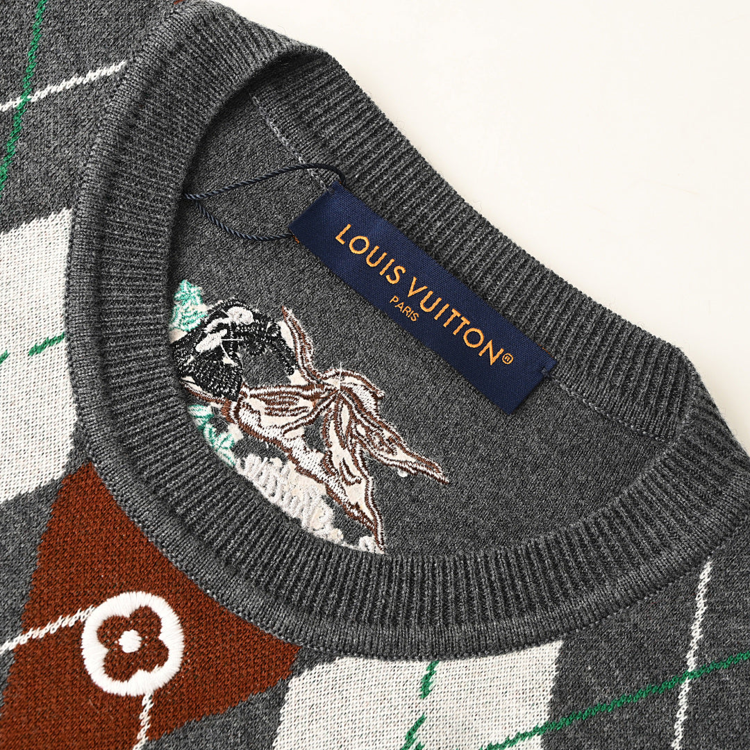 Louis Vuitton Tonal Monogram Jacquard Cotton Sweatshirt - product image 4