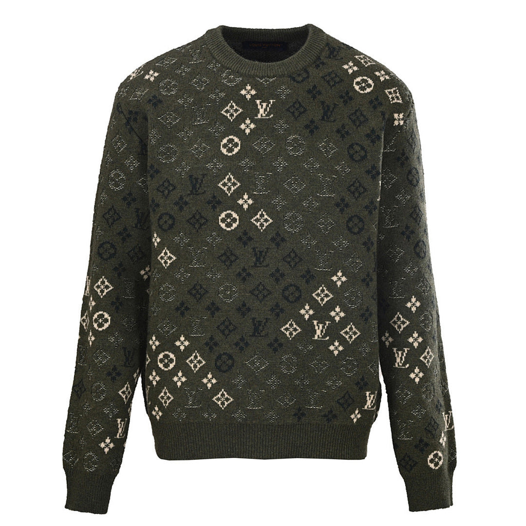 Louis Vuitton Tonal Monogram Jacquard Cotton Sweatshirt - product image
