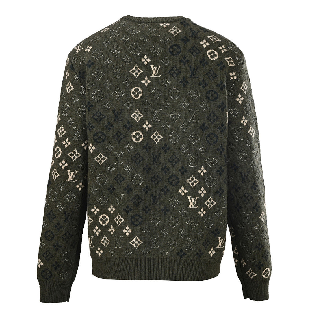 Louis Vuitton Tonal Monogram Jacquard Cotton Sweatshirt - product image 2