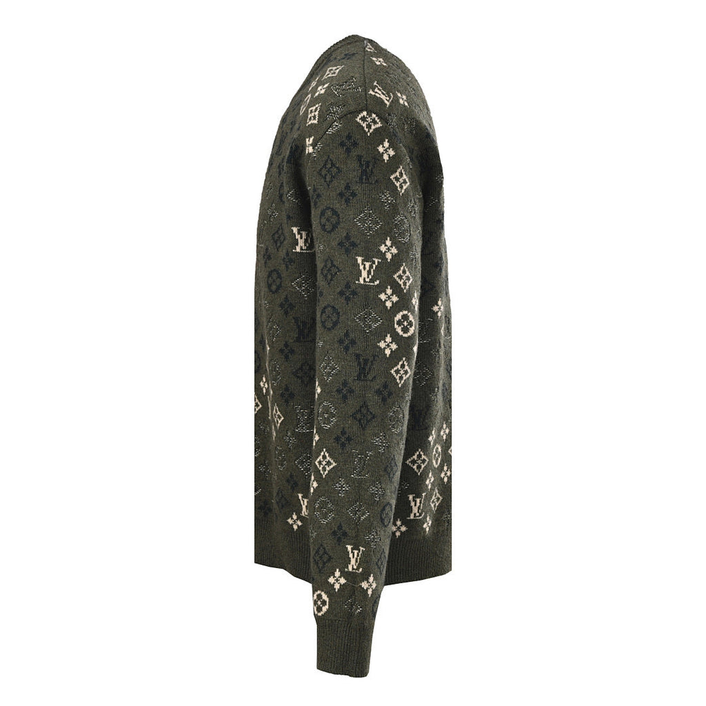 Louis Vuitton Tonal Monogram Jacquard Cotton Sweatshirt - product image 3