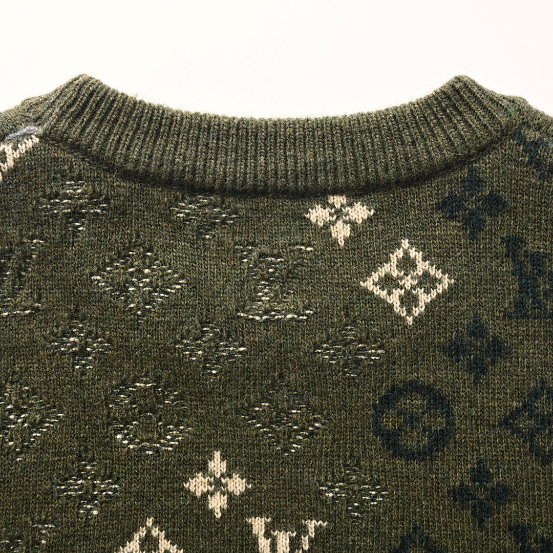 Louis Vuitton Tonal Monogram Jacquard Cotton Sweatshirt - product image 5
