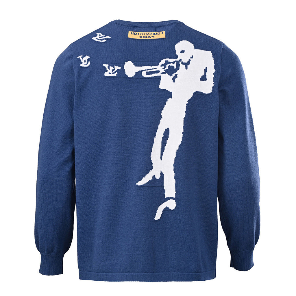 Louis Vuitton Tonal Monogram Jacquard Cotton Sweatshirt - product image