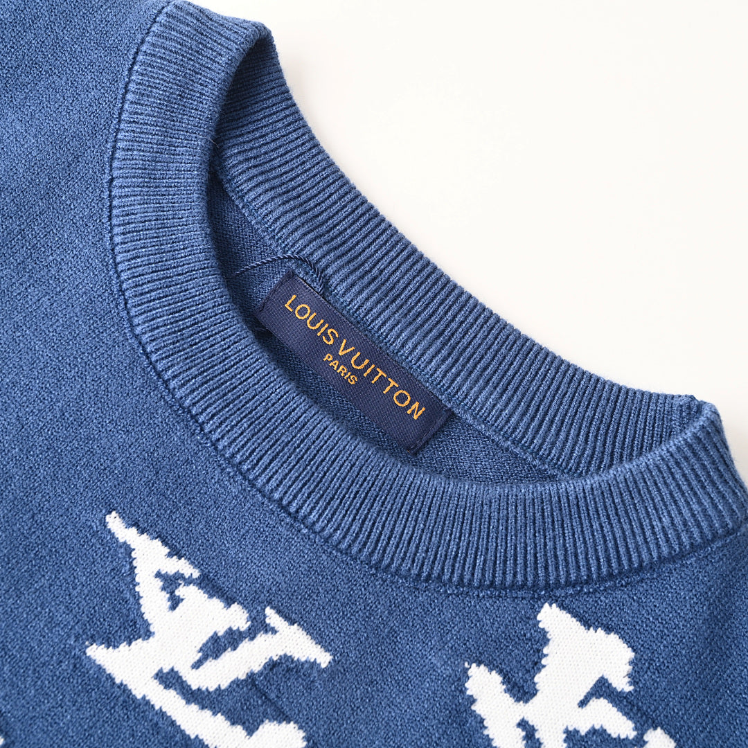Louis Vuitton Tonal Monogram Jacquard Cotton Sweatshirt - product image 4